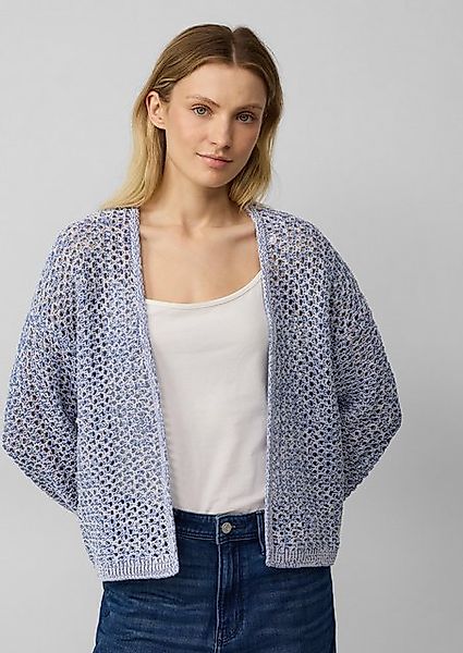 s.Oliver Strickjacke Relaxed-Fit-Cardigan aus Baumwollmix günstig online kaufen