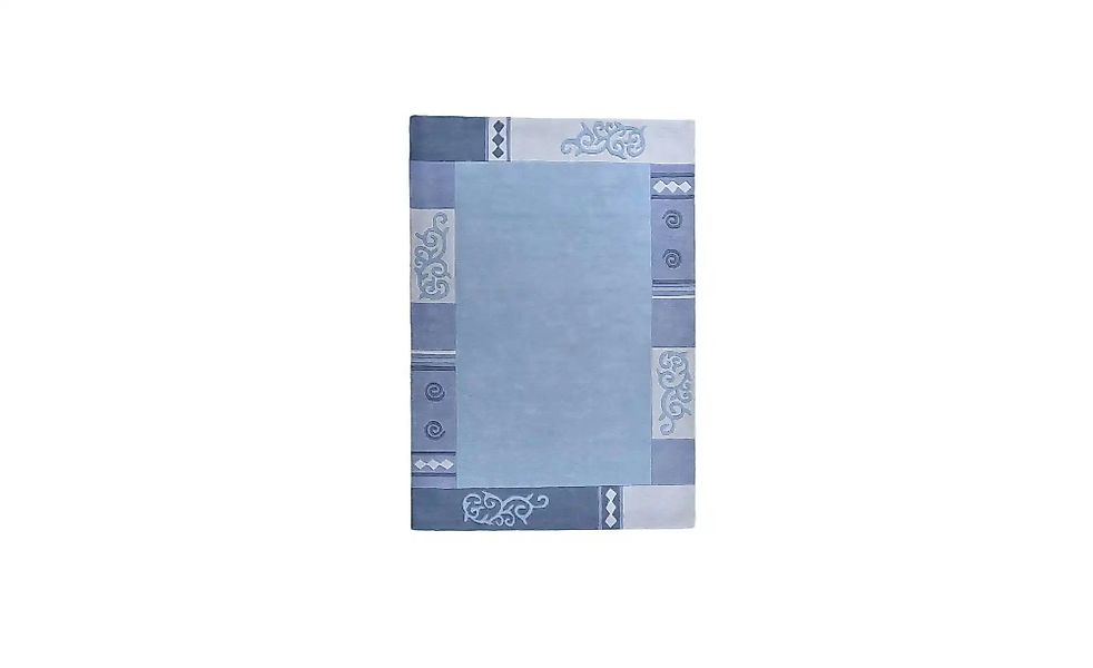 THEKO Teppich   ¦ blau ¦ Wolle ¦ Maße (cm): B: 160 H: 1,4 Teppiche > Wohnte günstig online kaufen