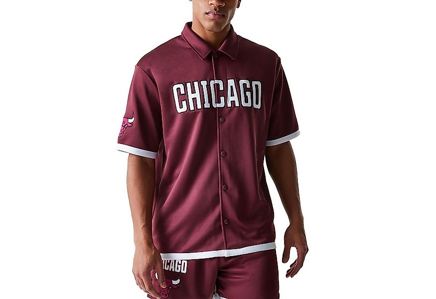 New Era Print-Shirt Snap Button WARUM UP Chicago Bulls günstig online kaufen