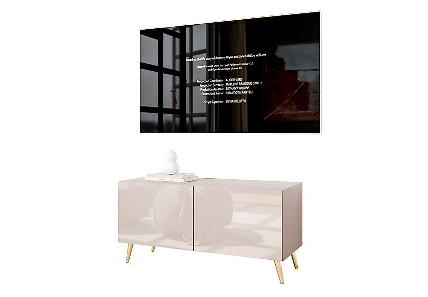 Lookway TV-Schrank COLGANTE 100 Kaschmir Hochglanz günstig online kaufen