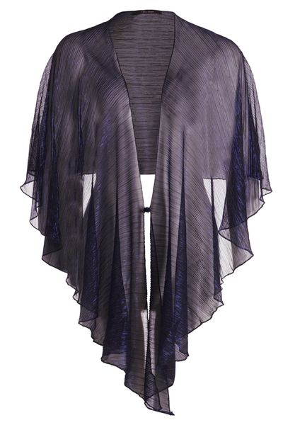 Vera Mont Multifunktionstuch "Damen Cape im Glitzer-Look" günstig online kaufen