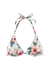 LASCANA Triangel-Bikini-Top Salsa, Goldfarbene Zierringe günstig online kaufen