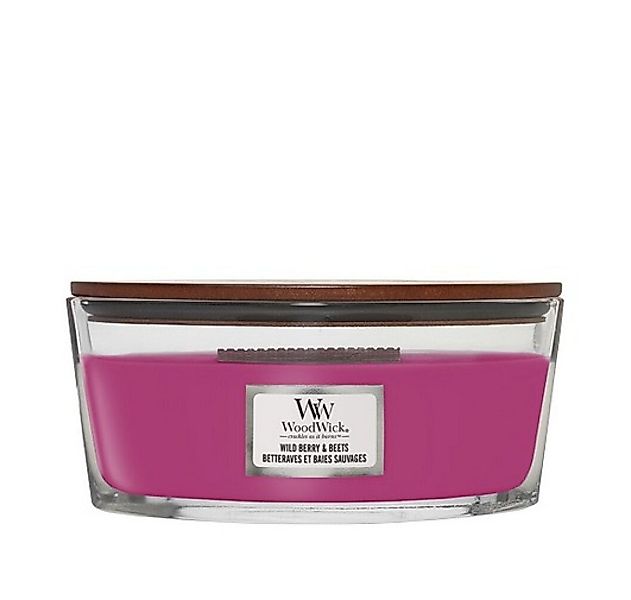 Woodwick Duftkerze Wild Berry & Beets Duftkerze mit Holzdocht 453,6 g günstig online kaufen