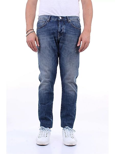 TWO MEN schlank Herren Blue Jeans Baumwolle und Elasthan günstig online kaufen