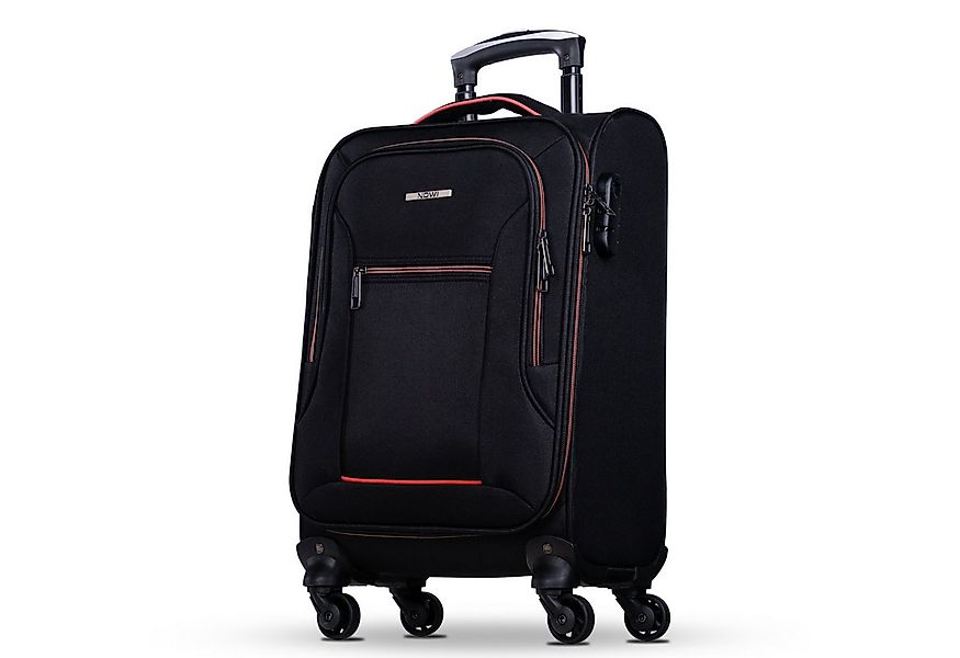 NOWI Trolley Weichschalenkoffer mit Rollen & Zahlenschloss – leicht & robus günstig online kaufen