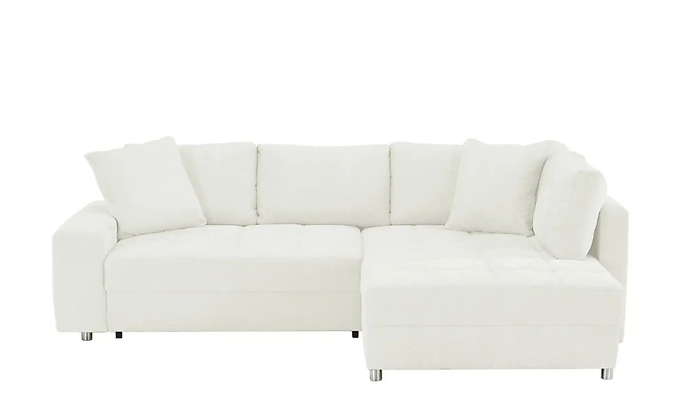 bobb Ecksofa  Arissa de Luxe ¦ beige ¦ Maße (cm): B: 268 H: 91 T: 215.0 Pol günstig online kaufen