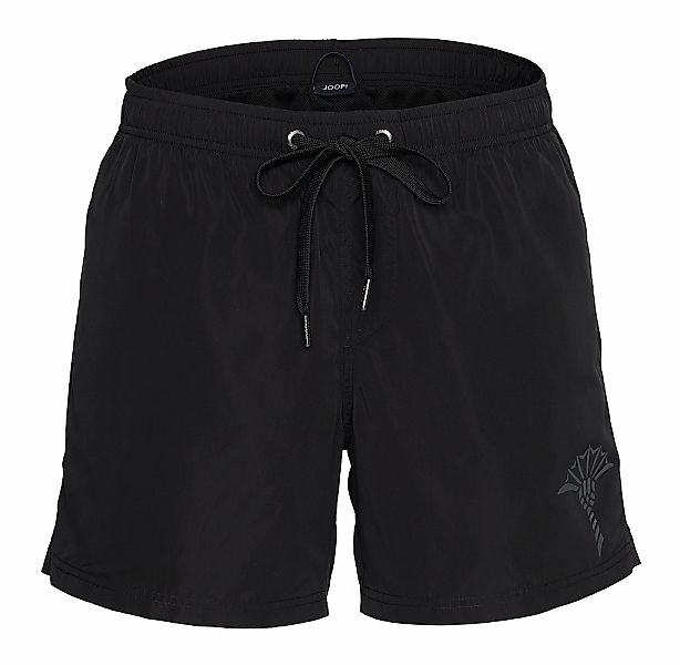 JOOP Badeshorts "Solid", Cornflower-Logo, kurze Seitenschlitze günstig online kaufen