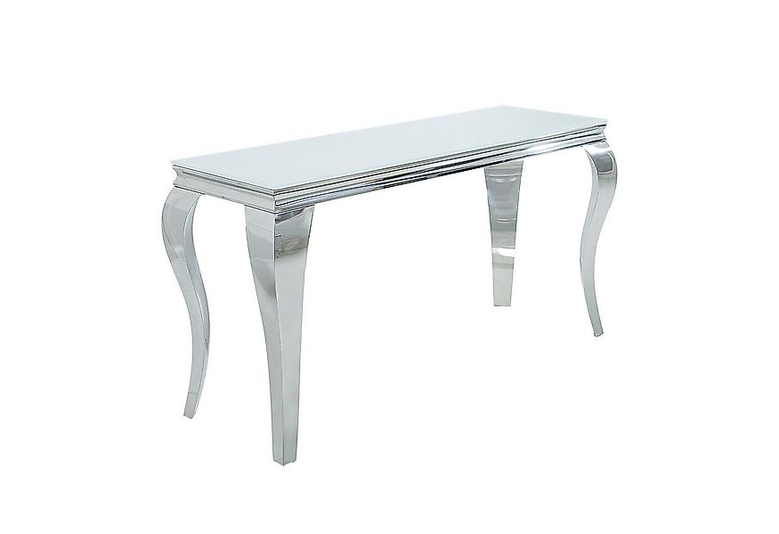 riess-ambiente Konsolentisch MODERN BAROCK 145cm weiß / silber (Einzelartik günstig online kaufen