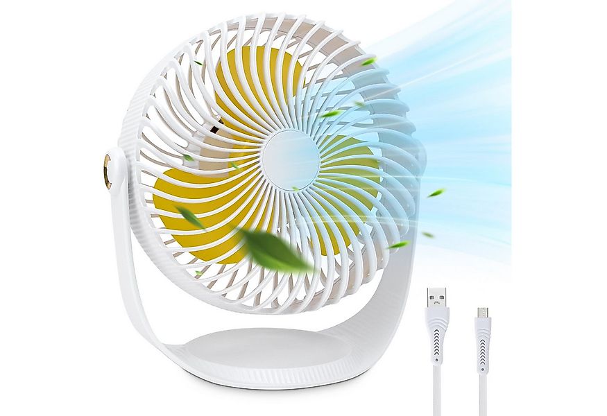 BRAIDOL Tischventilator Mini USB-Ventilator,Ventilatoren Tischventilator,US günstig online kaufen