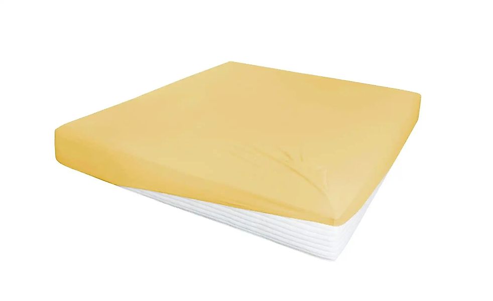 Primera Spannbettlaken »Elasthan-Feinjersey«, PREMIUM, aus 95% gekämmter Ba günstig online kaufen