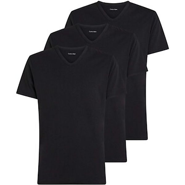 Calvin Klein Jeans  T-Shirts & Poloshirts S/S V Neck 3Pk günstig online kaufen