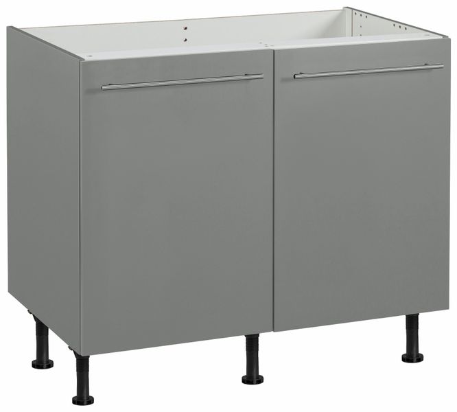 OPTIFIT Spülenschrank "Bern" 100 cm breit, mit 2 Türen, höhenverstellbare F günstig online kaufen