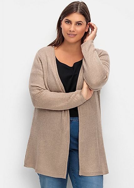 Sieh an! Strickjacke Long-Strickjacke Langarm Sonstiger Warencharakter günstig online kaufen