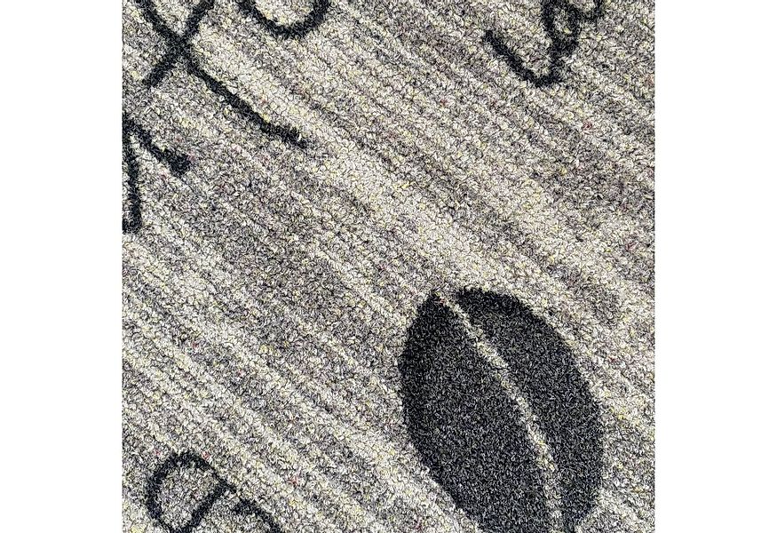 Carpetia Teppich Küchenläufer I Gelrücken I Schriftzug I grau, schwarz Küch günstig online kaufen