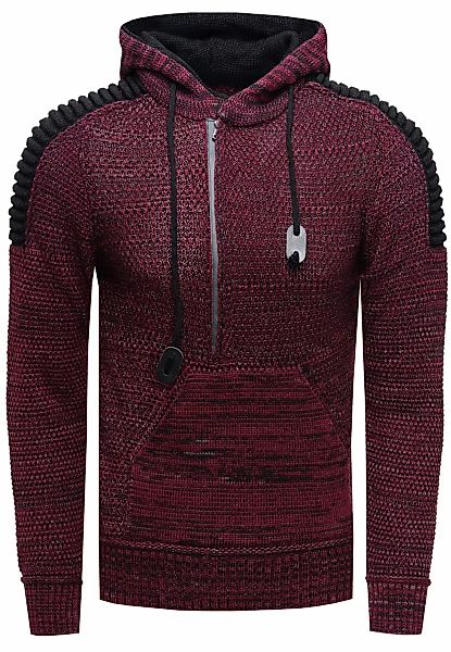 Rusty Neal Kapuzensweatshirt "Knitwear", mit praktischem Reißverschluss günstig online kaufen