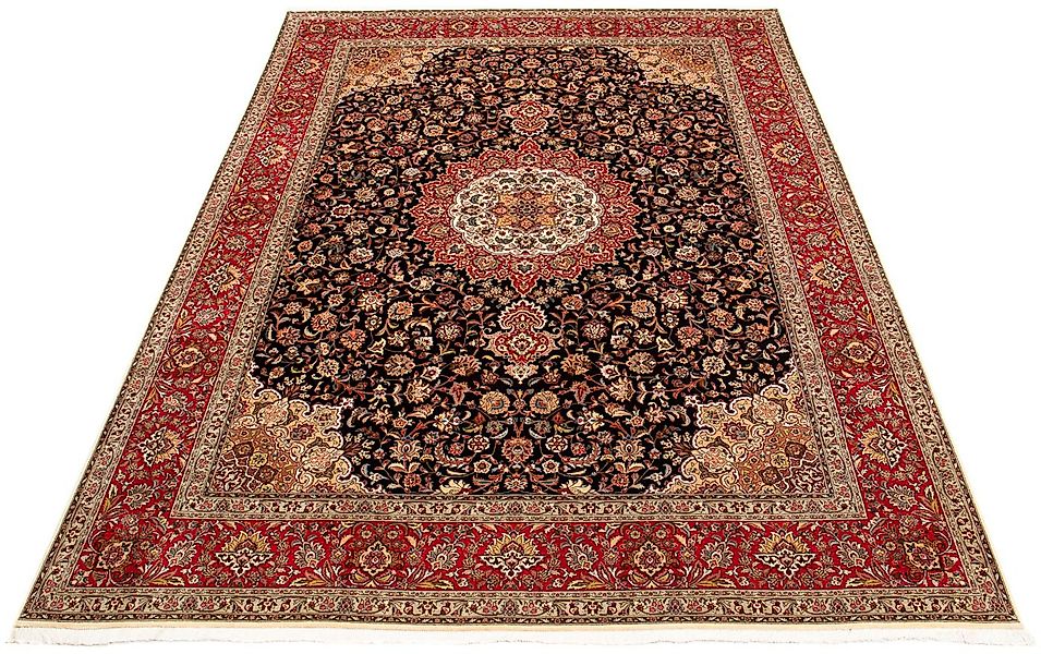 morgenland Orientteppich »Täbriz - 393 x 300 cm - hellrot«, rechteckig, Woh günstig online kaufen