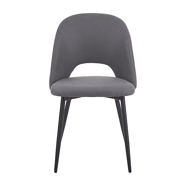 Albatros Esszimmerstuhl SILVI Stoff 2er Set Grau günstig online kaufen