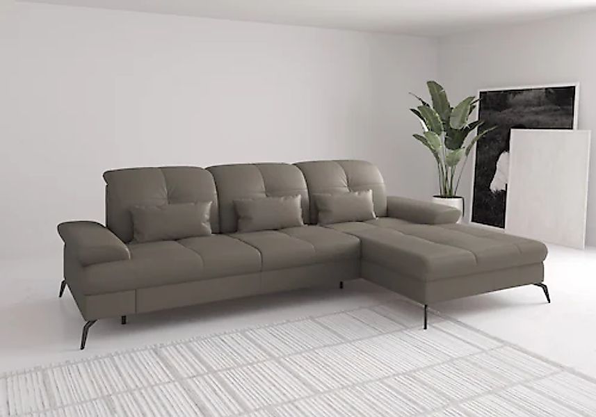 sit&more Ecksofa »Amica«, inkl Sitztiefenverstellung und Armteilverstellung günstig online kaufen