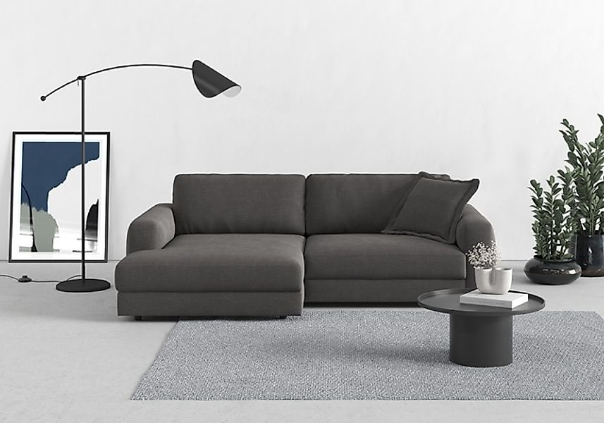 TRENDMANUFAKTUR Ecksofa »Bourbon, Mega Designsofa mit tollem Sitzkomfort, B günstig online kaufen