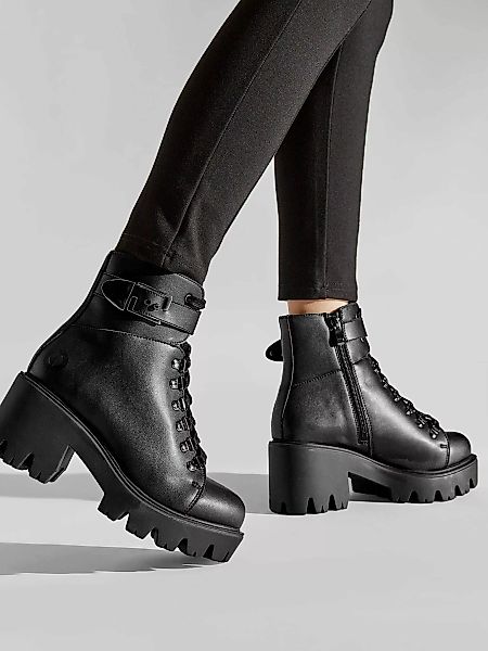 Altercore Stiefeletten Enid Black Stiefelette günstig online kaufen