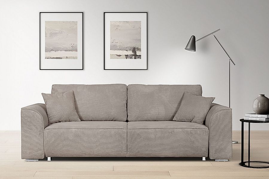 OTTO home "BEATRICE, B: 250 cm - wahlweise mit Bettfunktion" u. Bettkasten, günstig online kaufen