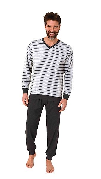 Normann Pyjama Normann Herren langarm Pyjama günstig online kaufen