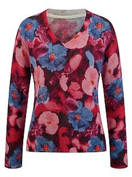 V-Pullover Laura Biagiotti Roma mehrfarbig günstig online kaufen