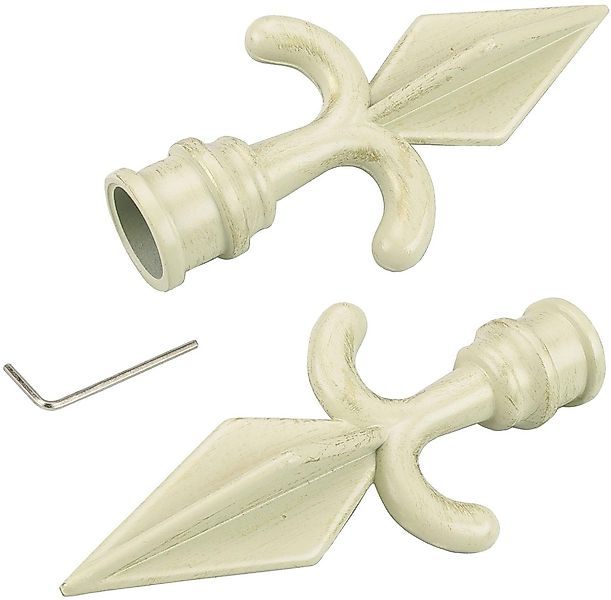 Liedeco Gardinenstangen-Endstück "Amor" für Gardinenstangen Ø 16 mm günstig online kaufen