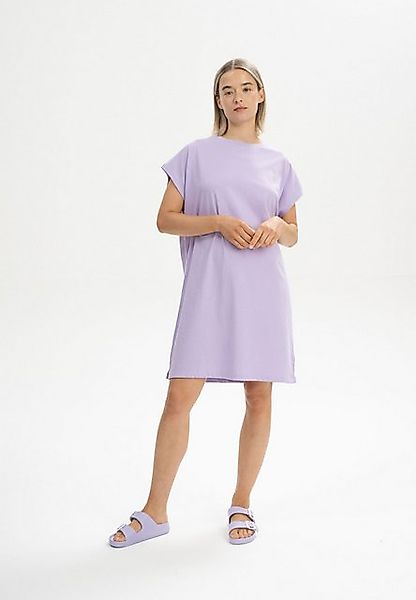 MELA Shirtkleid T-Shirt Kleid SUNEA Fein gerippter Kragen günstig online kaufen