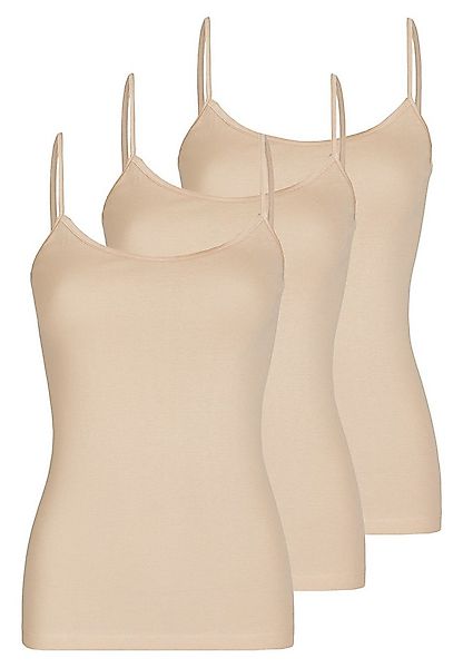 Nina Von C. Unterhemd 3er Pack Daily (Spar-Set, 3-St) Spaghetti Top - Baumw günstig online kaufen