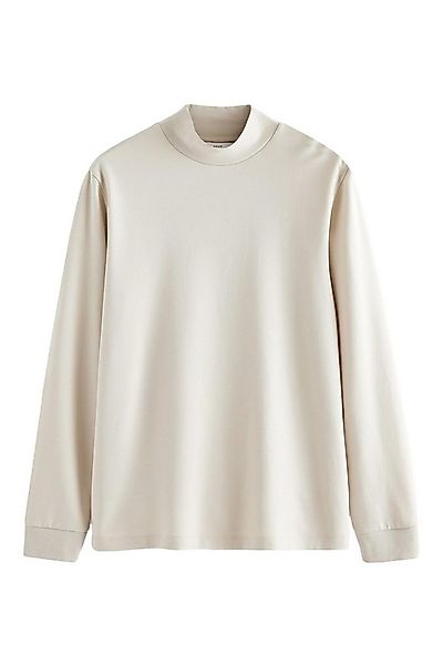Next Langarmshirt Weiches, langärmeliges T-Shirt mit Rollkragen (1-tlg) günstig online kaufen