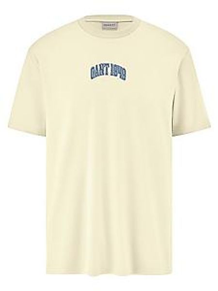 Rundhals-Shirt GANT weiss günstig online kaufen
