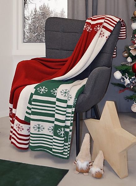 Wohndecke Noel, Primera, mit winterlichem Flair günstig online kaufen