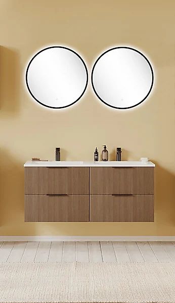 welltime Badmöbel-Set »Welltime, York Waschtisch-Set 120 cm, weißes oder sc günstig online kaufen