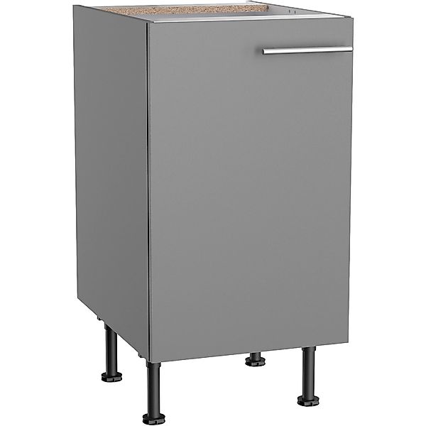 Optifit Küchen-Unterschrank Mats825 45 cm x 87 cm x 58,4 cm Basaltgrau günstig online kaufen