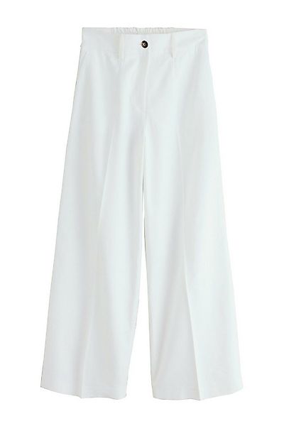Next Palazzohose Tailored Fit Hose mit weitem Bein, Kurzgröße (1-tlg) günstig online kaufen