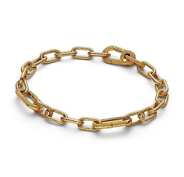 Pandora Armband PANDORA Damenarmband ME mit aufklappbaren Gliedern, IP Gold günstig online kaufen