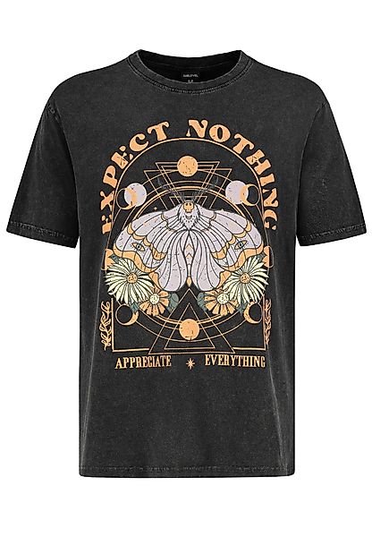 SUBLEVEL T-Shirt Mit Zitat Print und günstig online kaufen