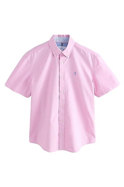 Next Kurzarmhemd Kurzärmeliges Regular Fit Oxford-Hemd (1-tlg) günstig online kaufen