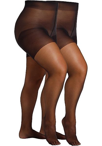 Camano Feinstrumpfhose fine curvy 20 DEN (2er Pack) Curvy-Tights, matt, ext günstig online kaufen