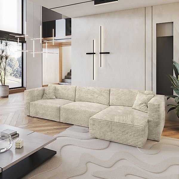 Masseno Ecksofa TOLMO mit Schlaffunktion L-Form, günstig online kaufen