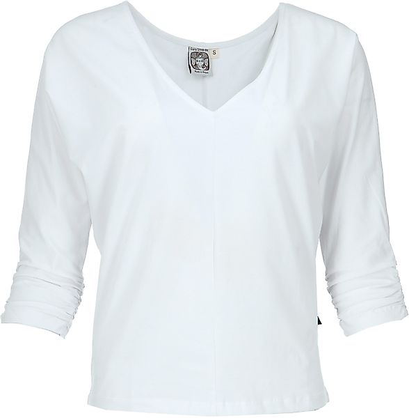Guru-Shop Longsleeve Einfarbiges Basic Fledermaus Shirt,.. günstig online kaufen