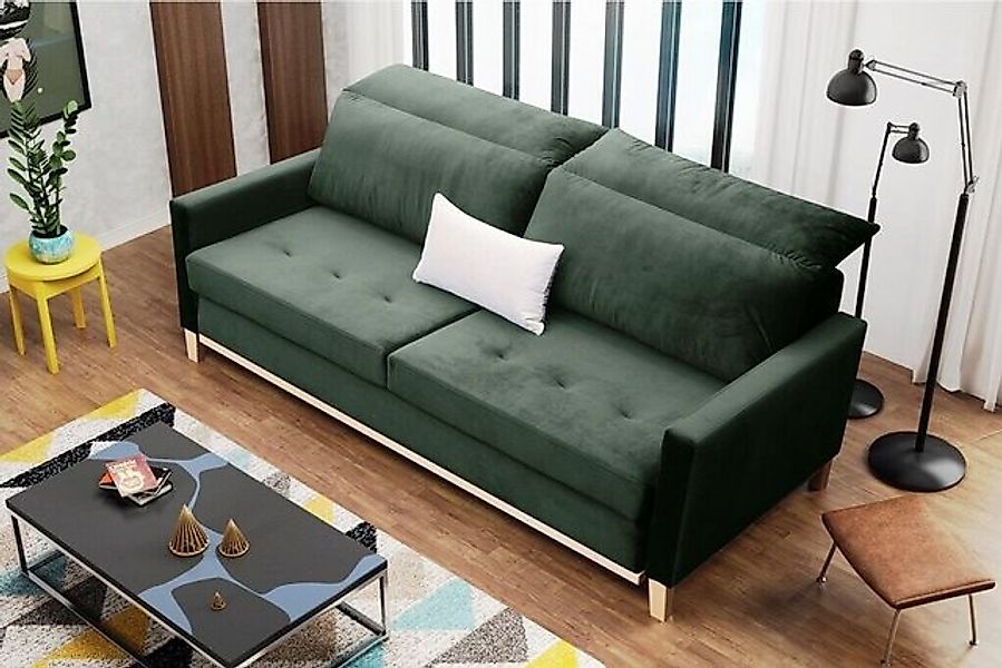 JVmoebel Sofa Sofa mit Schlaffunktion langlebig robust Wohnzimmermöbel, 1 T günstig online kaufen