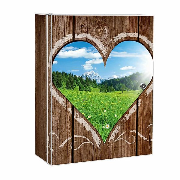Banjado XXL Medizinschrank Abschliessbar 35x46x15cm Arzneischrank Weiß Aus günstig online kaufen