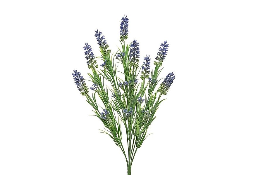 Kunstblume Lavendel Büschel 8 Blüten Kunstblume Kunstpflanze H: 44cm violet günstig online kaufen