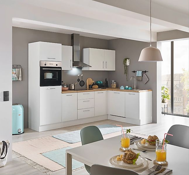 BASIC by Balculina Winkelküche »Turin« Stellbreite 280x175 cm, wahlweise mi günstig online kaufen