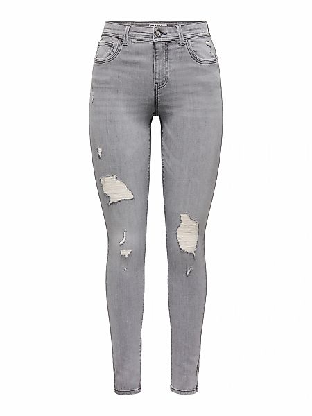 ONLY Skinny-fit-Jeans "ONLWAUW MID WAIST DES SK DNM PIM" günstig online kaufen