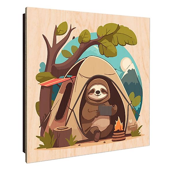 Banjado Schlüsselkasten Holz 30x30cm Schwarz Scharnier Rechts 50 Haken Desi günstig online kaufen