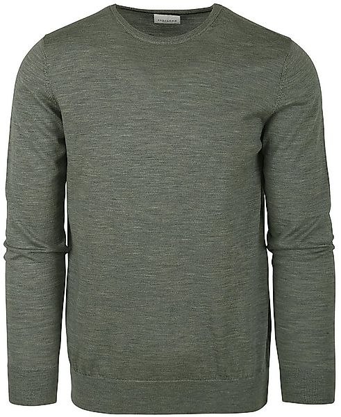 Profuomo Pullover Merinowolle Dunkelgrün - Größe XXL günstig online kaufen