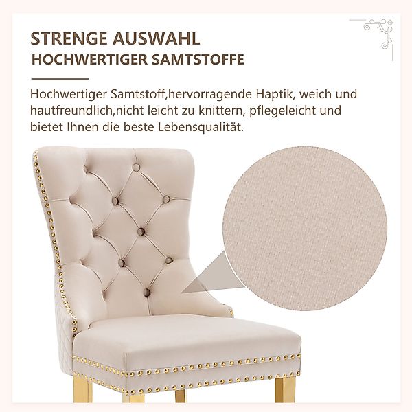 Tongtong Esszimmerstuhl Küchenstuhl, Wohnzimmerstuhl, Stützbeine aus günstig online kaufen